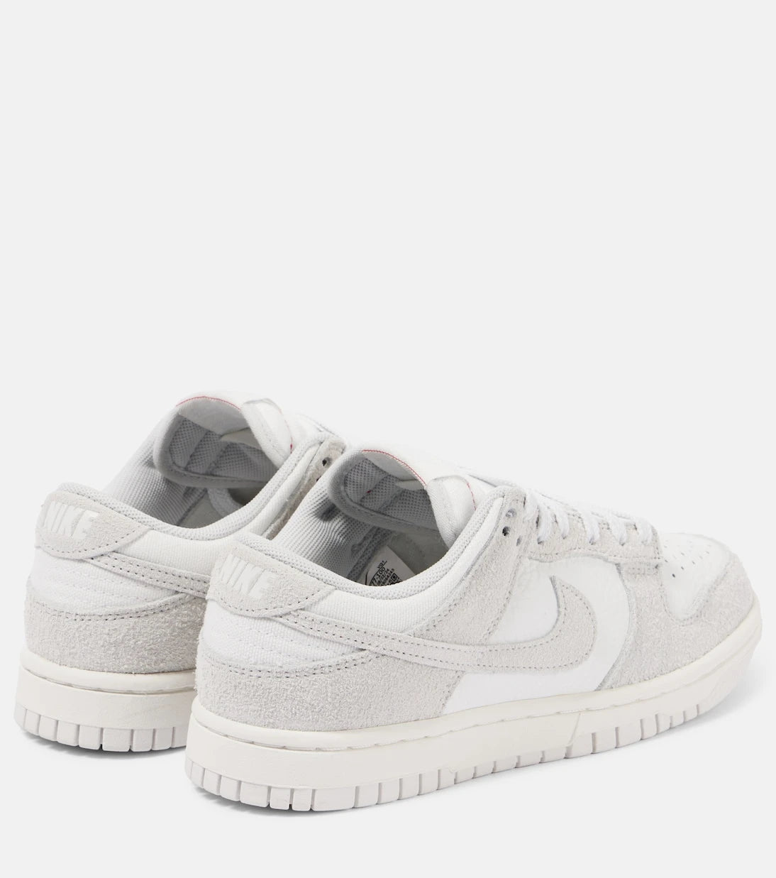 Nike - Dunk Low leather and suede sneakers