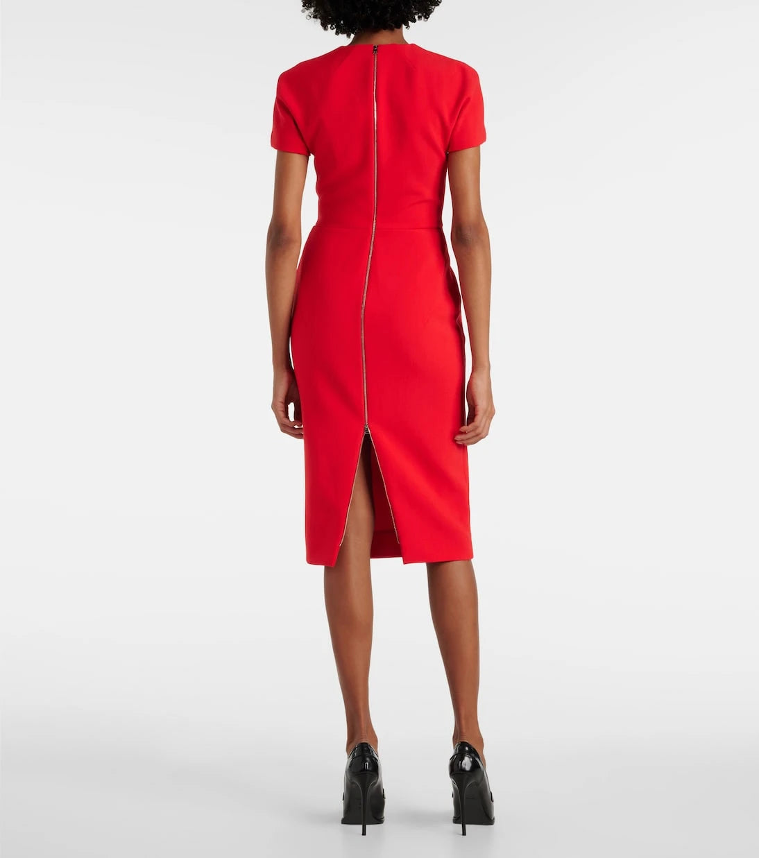 Victoria Beckham - Crêpe midi dress
