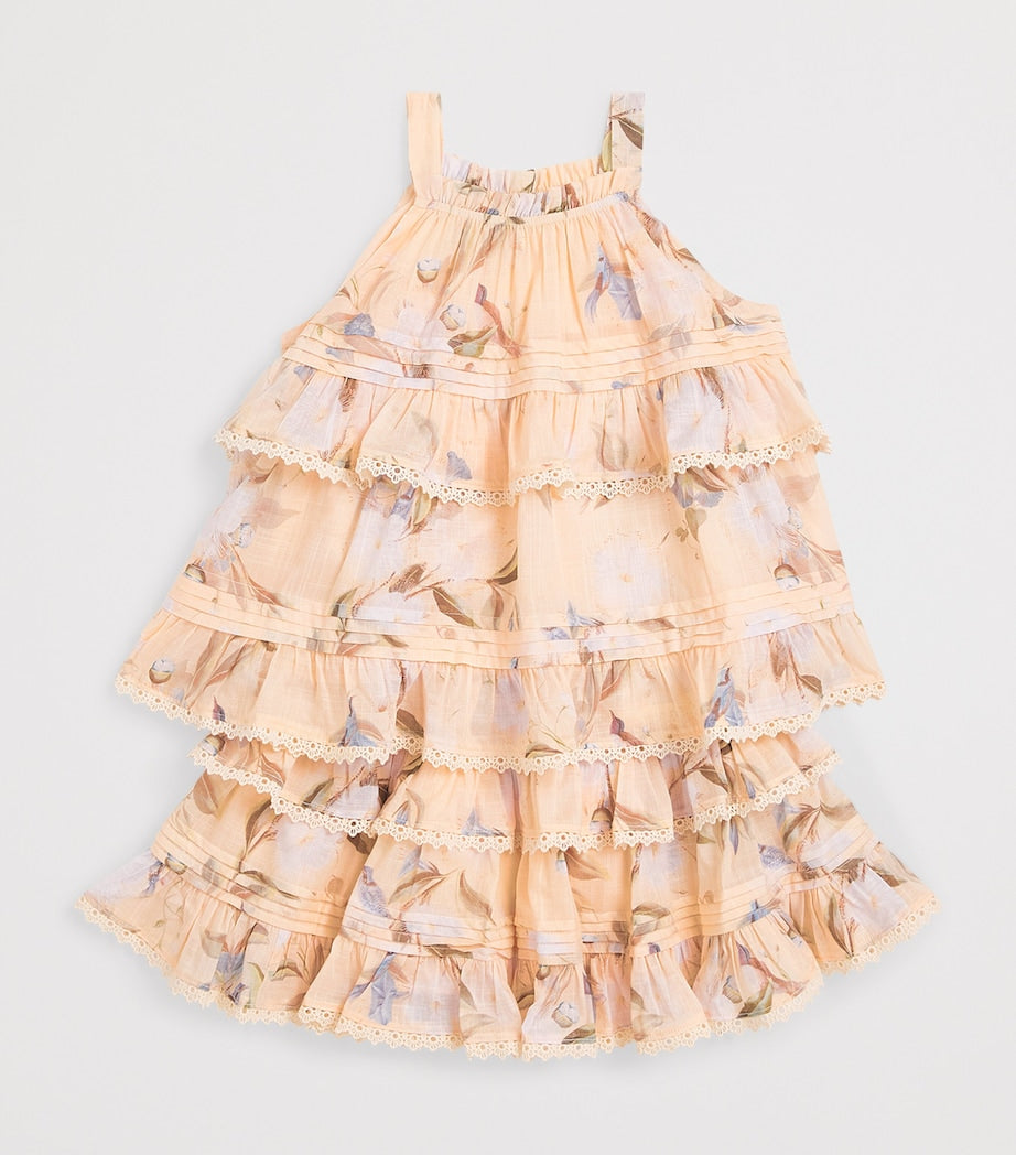 Cotton Crochet-Trim Cascadian Swing Top (2-12 Years)