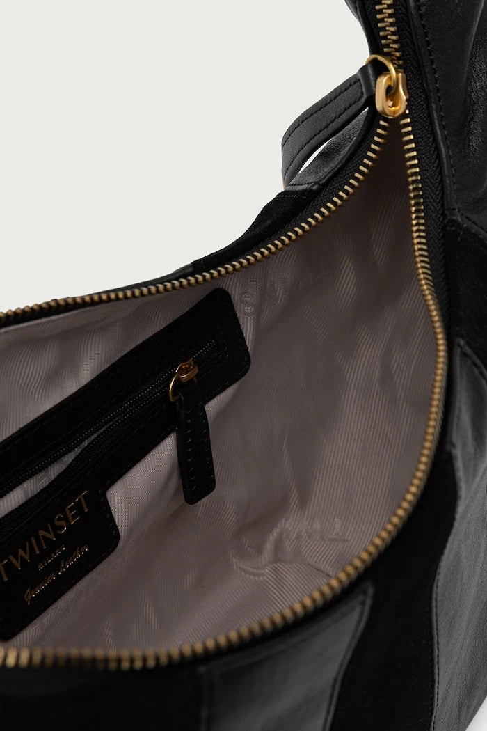 Twinset kadın deri hobo çanta