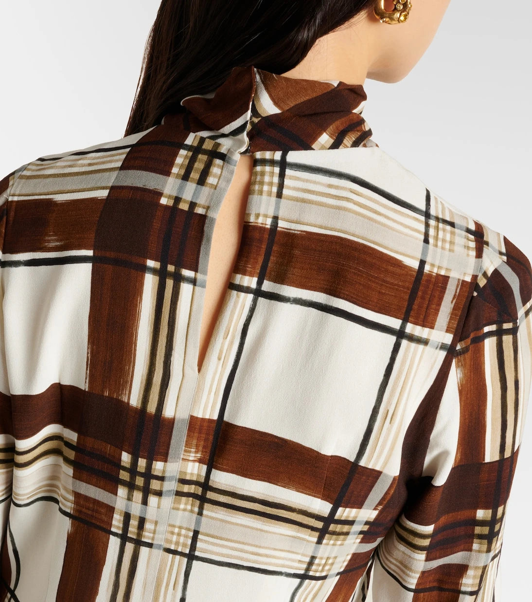 Dries Van Noten - Checked top