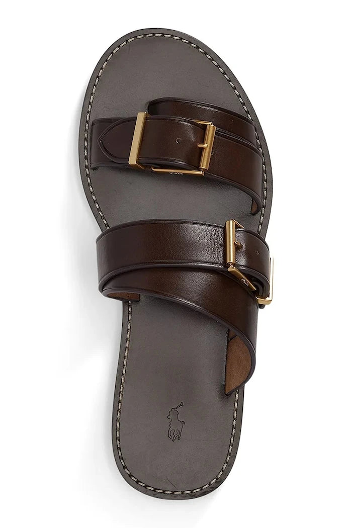 Кожени джапанки Polo Ralph Lauren Bkle Slide