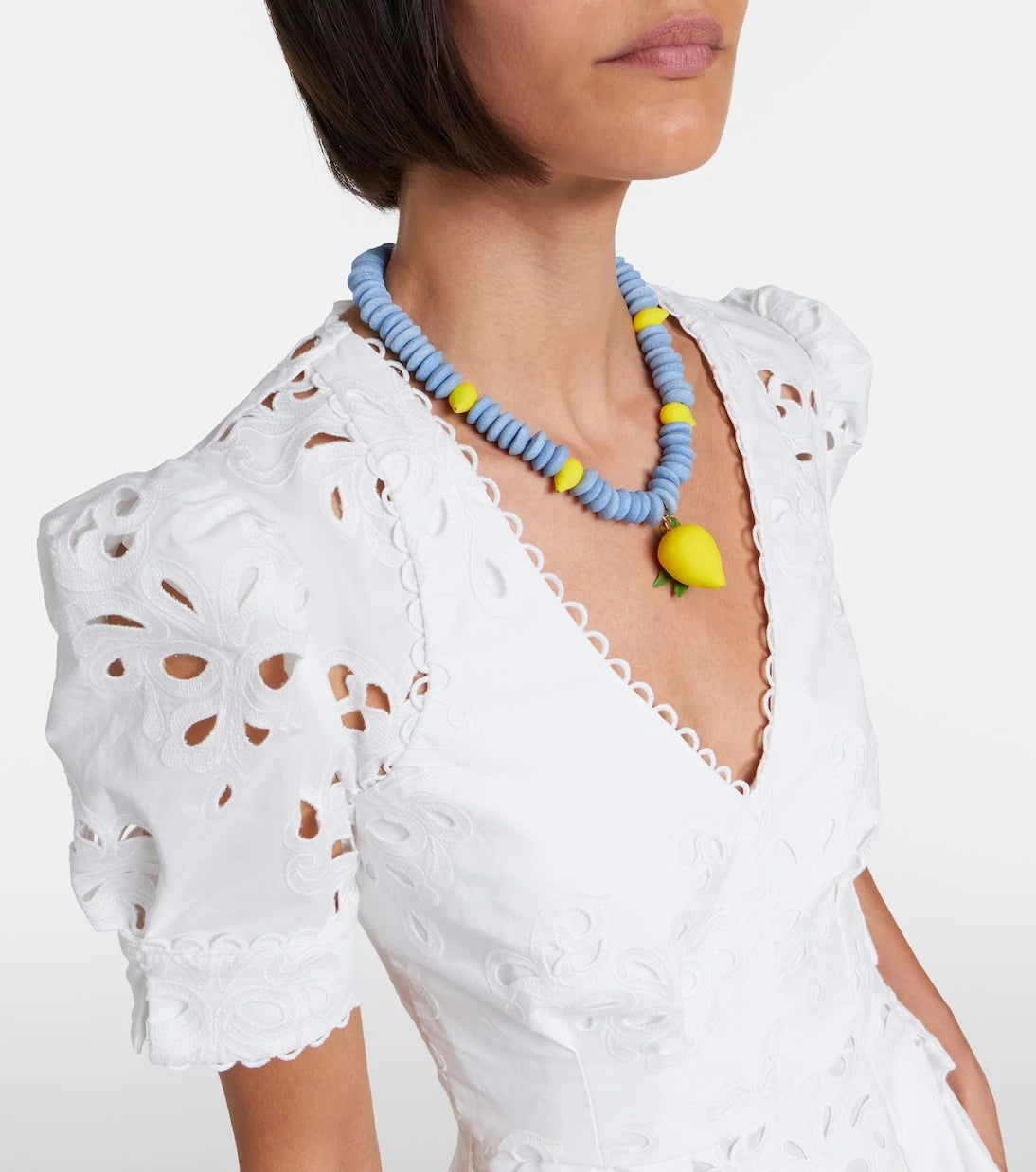 Jennifer Behr - Citron beaded necklace
