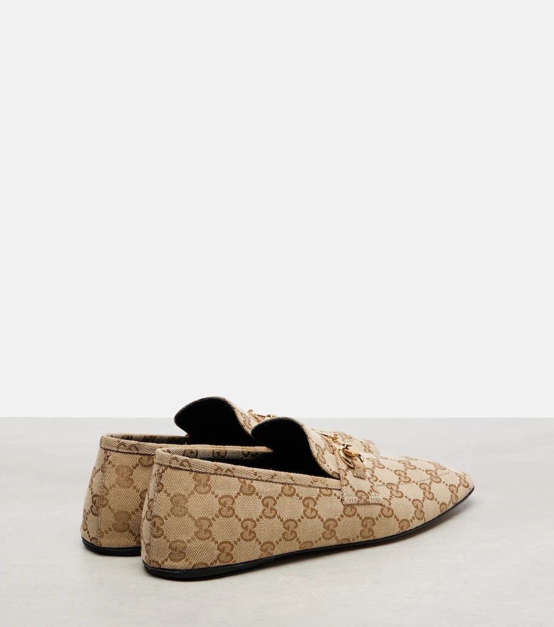 Gucci - Horsebit GG Canvas loafers