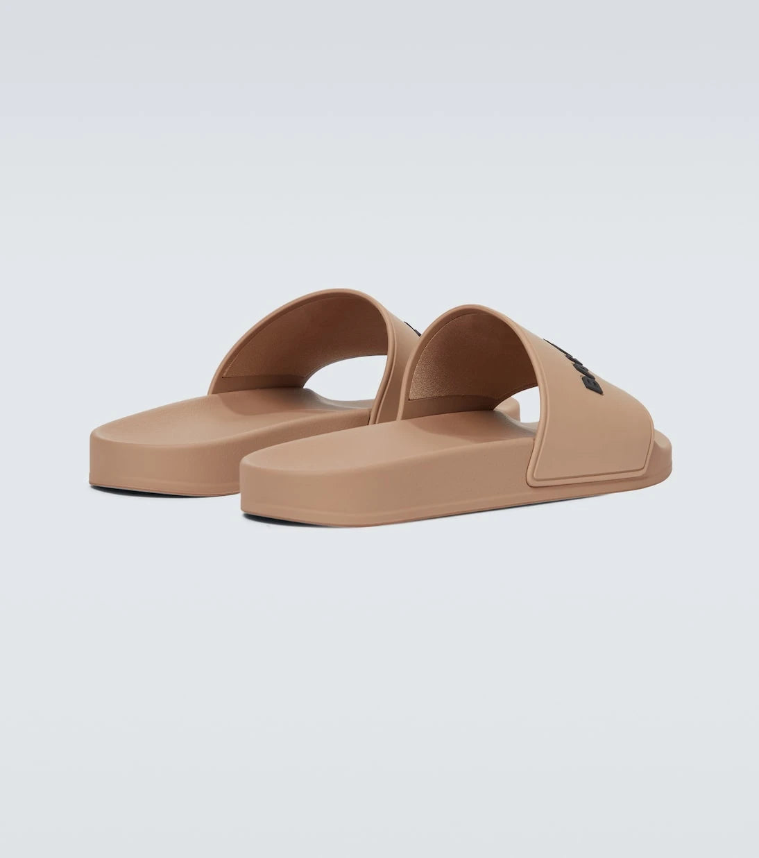 Balenciaga - نعال بول لوغو المطاطية