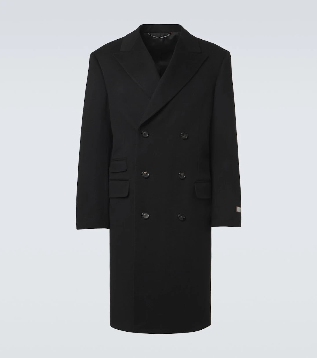 Canali - Double-breasted wool and cashmere coat