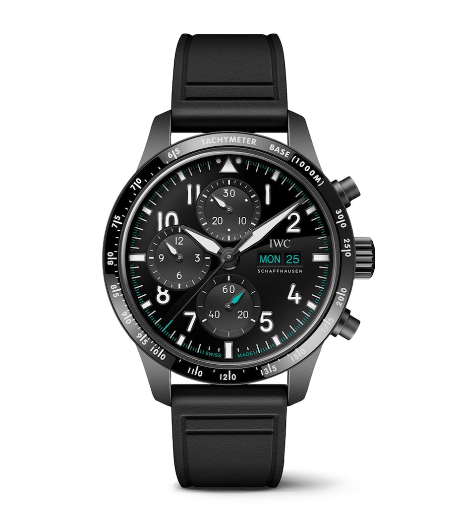 IWC Schaffhausen x Mercedes-AMG PETRONAS Ceratanium Pilot's Performance Chronograph Watch 41mm