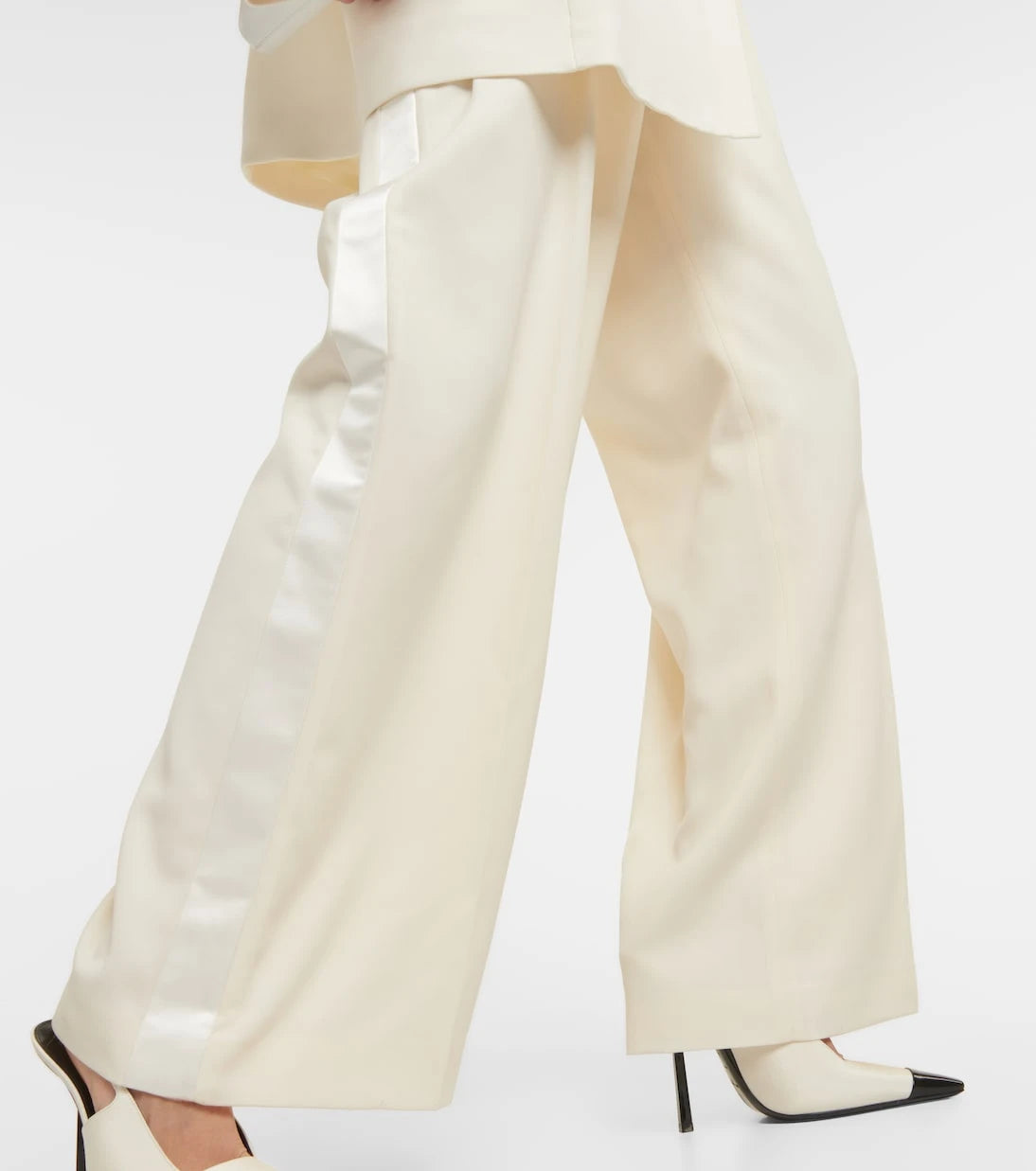 Wardrobe.NYC - High-rise wool wide-leg pants