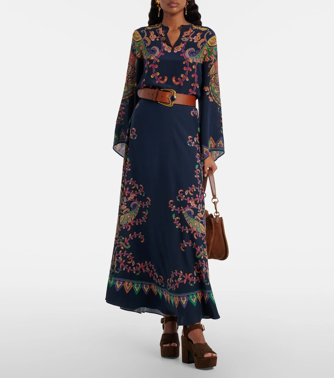 Etro - Paisley printed silk blouse