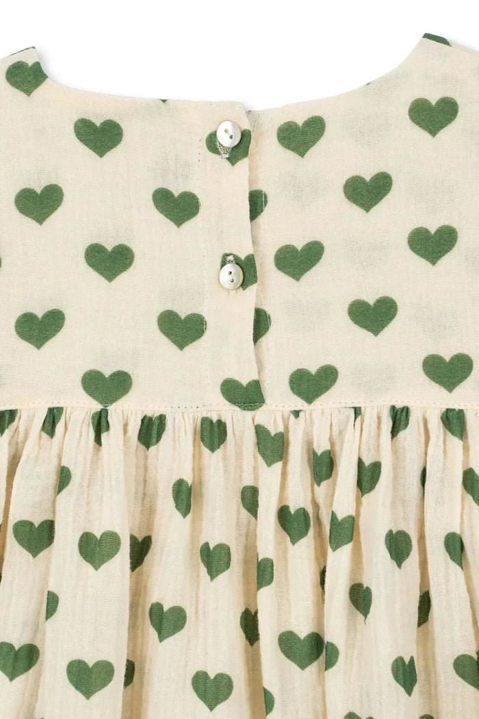 Konges Sløjd рокля от памук COCO DRESS GOTS