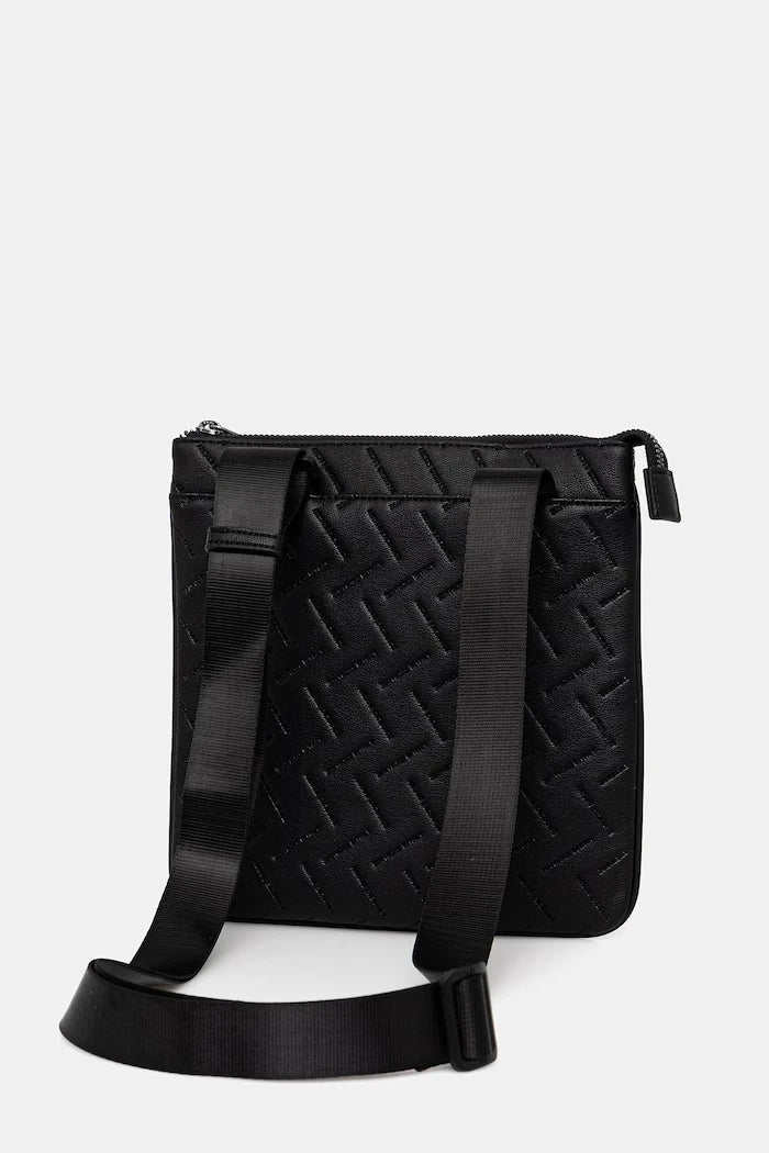 Armani Exchange erkek suni deri omuz çantası