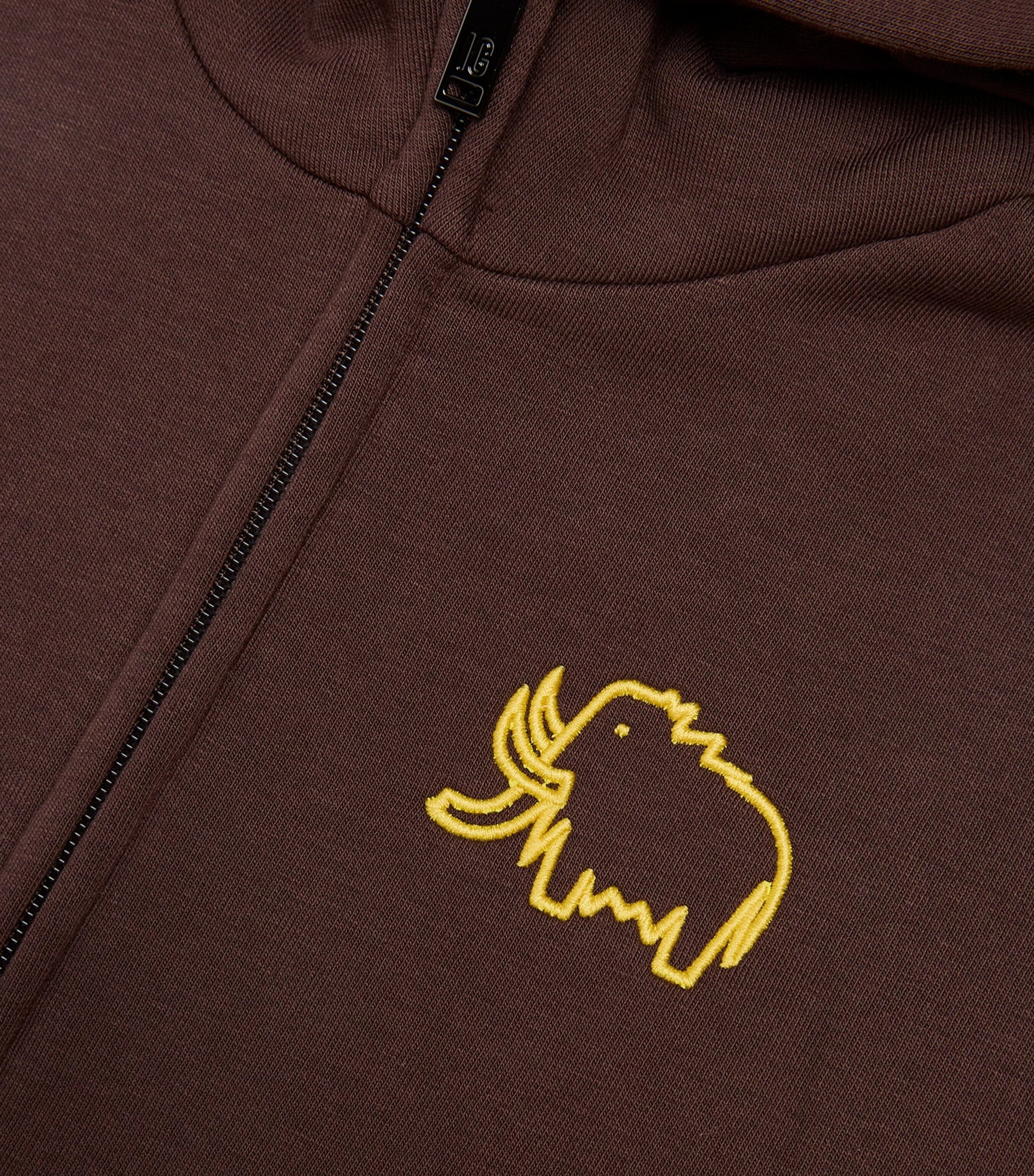 Cotton Mammoth Zip-Up Hoodie (2-14 Years)