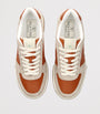 Valentino Garavani Leather-Suede Sparry Sneakers