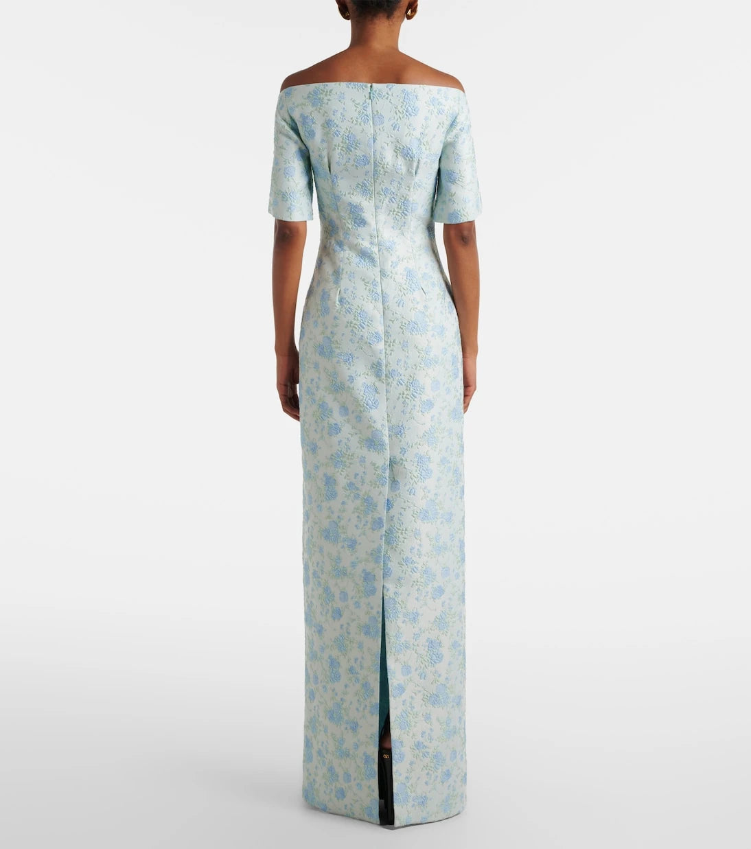 Markarian - Gilda floral brocade gown