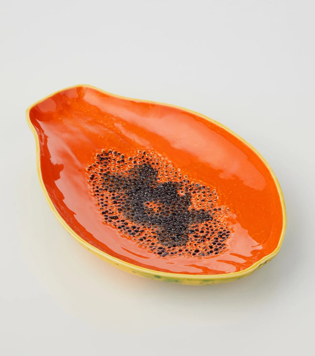Bordallo Pinheiro - Tropical Fruits Papaya earthenware platter