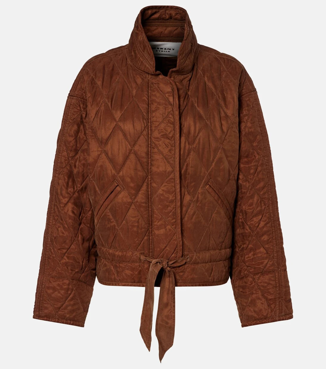 Marant Etoile - Zakiane quilted satin jacket