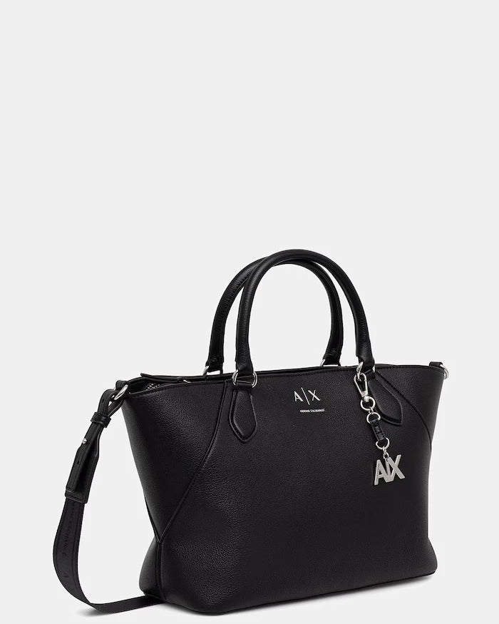 Armani Exchange kadın tote çanta, suni deri