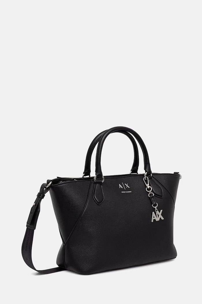 Armani Exchange kadın tote çanta, suni deri