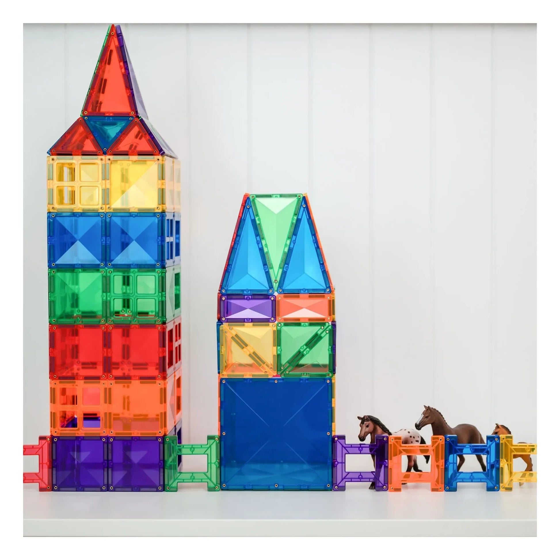 Connetix - Creative pack - 102 pieces | Rainbow