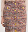 Tweed Tai Midi Pencil Skirt MAUVE/TANMULTITWEED