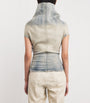 Rick Owens Blue Denim Shroud Top