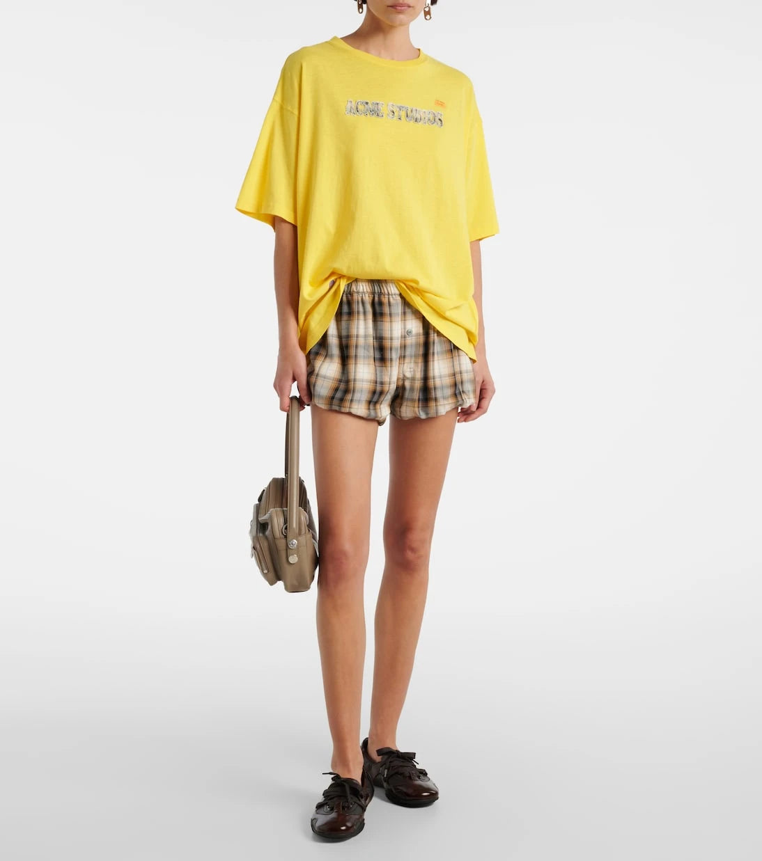 Acne Studios - Logo cotton-blend jersey T-shirt