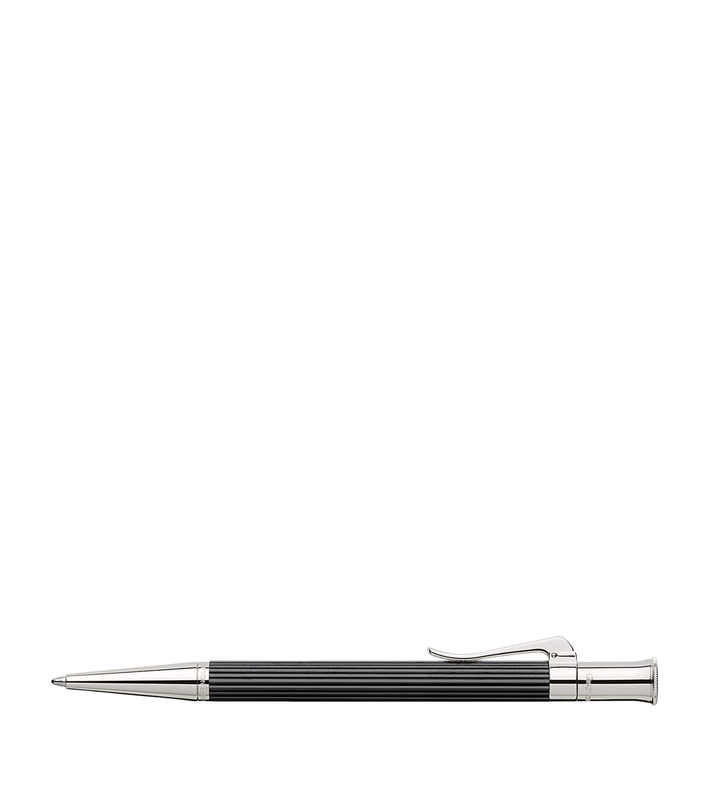 Graf von Faber-Castell Wood and Platinum-Plated Classic Propelling Ballpoint Pen
