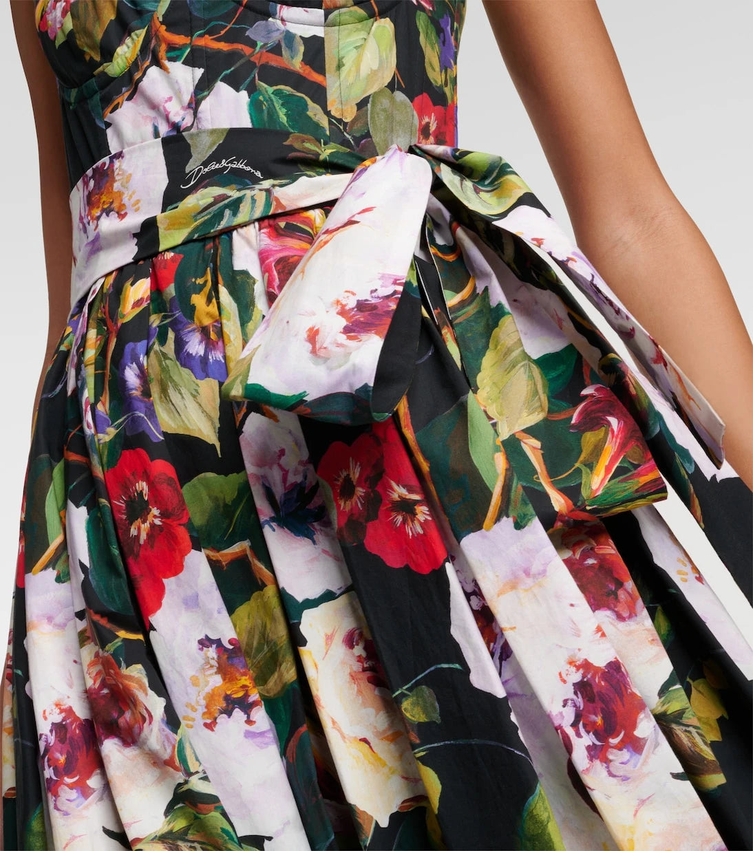 Dolce&Gabbana - Floral cotton gown