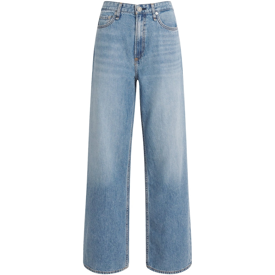 Logan Mid-Rise Wide-Leg Jeans AUDREY