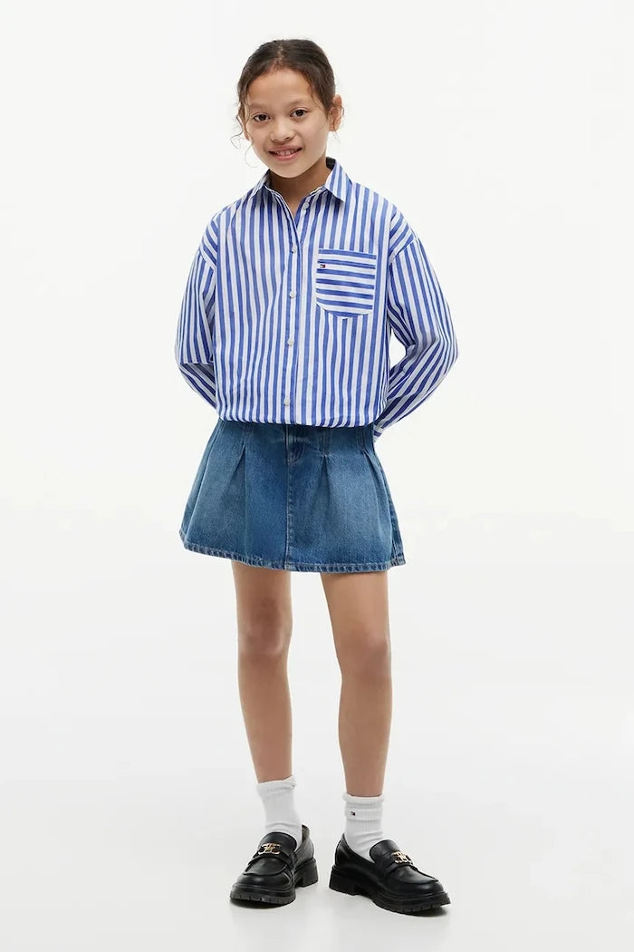 Tommy Hilfiger Çocuk Pamuk Gömlek