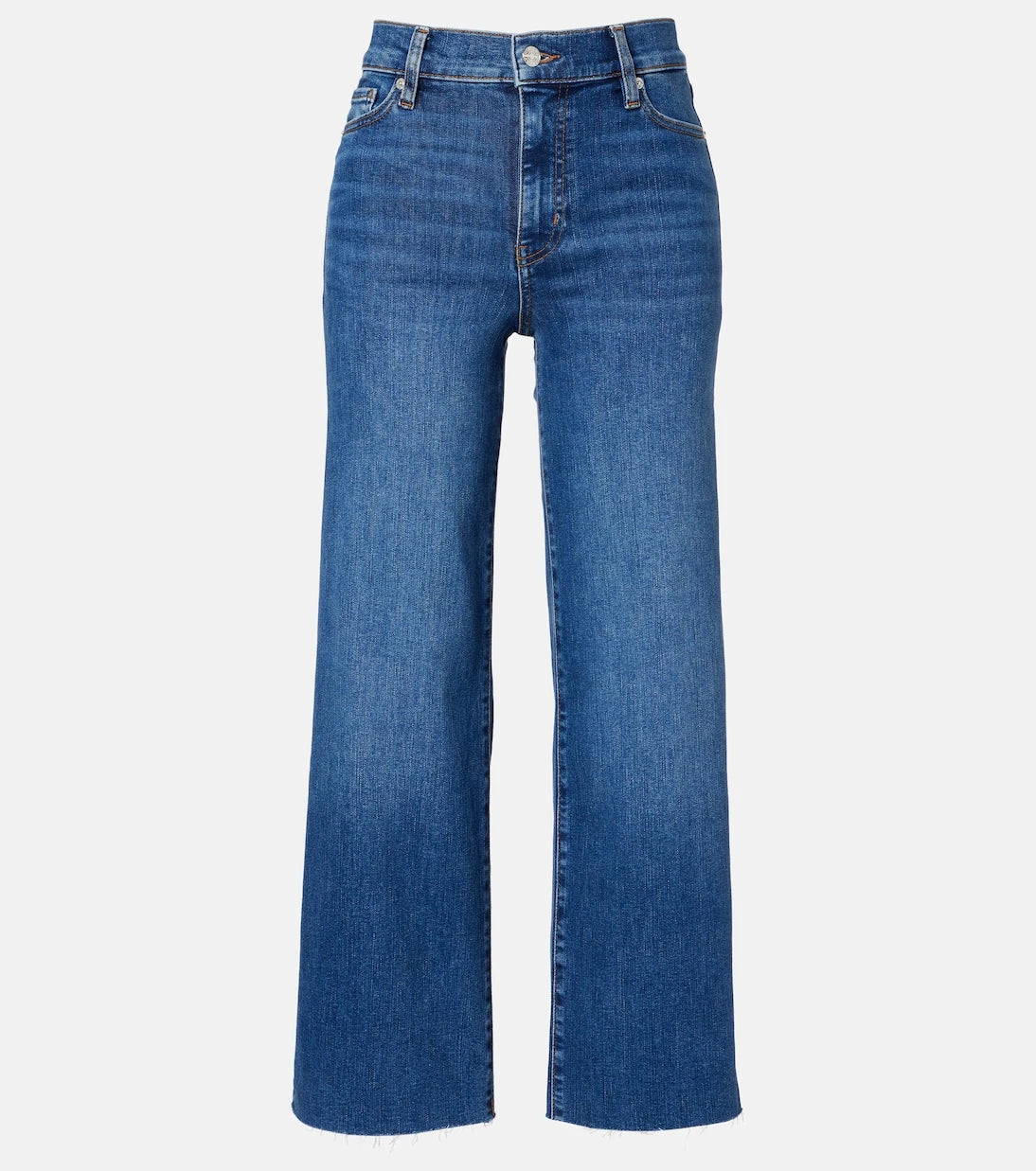Frame - Le Slim Palazzo Crop wide-leg jeans