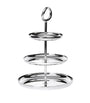 Vertigo Silver Plated Dessert Stand