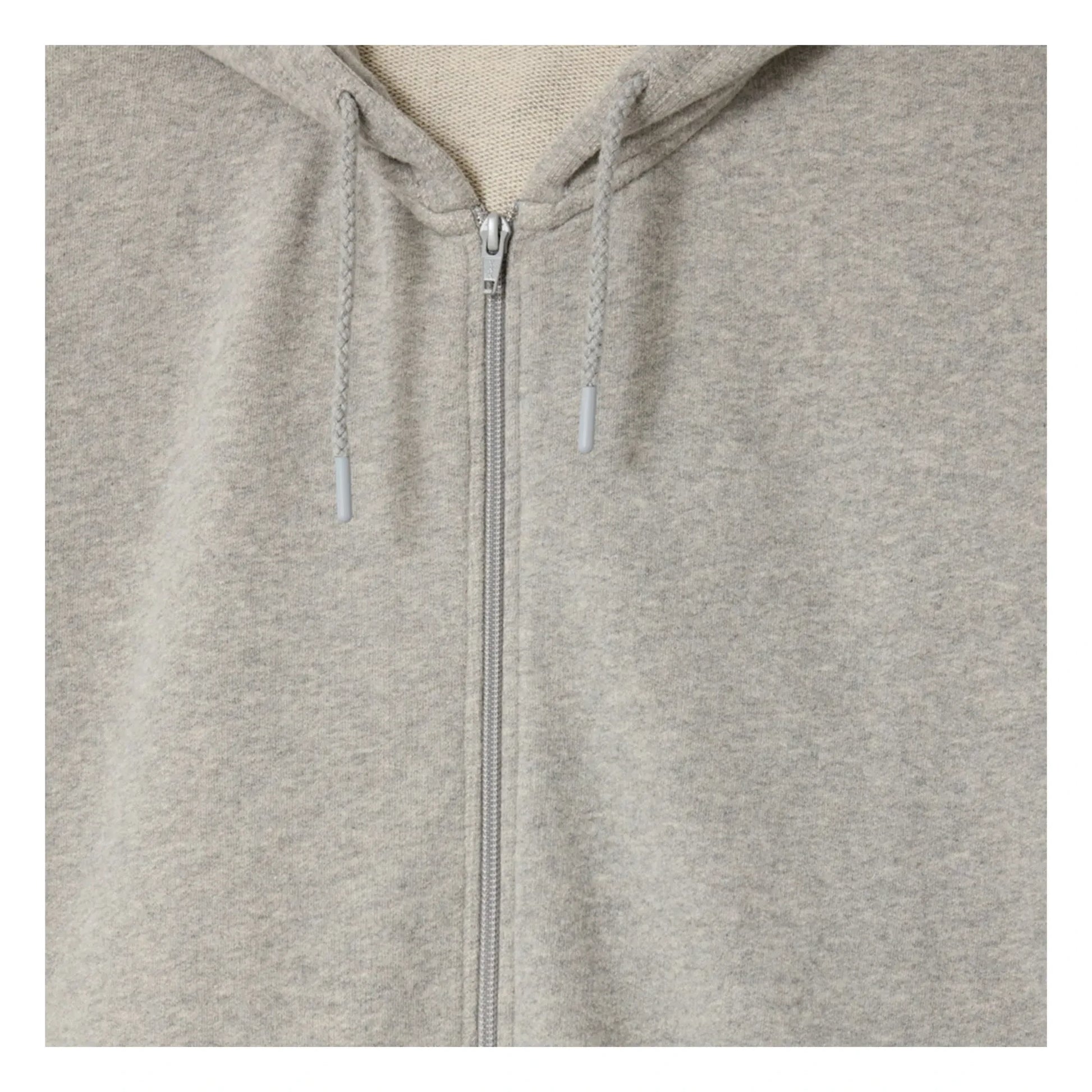 American Vintage - Zip Hoodie | Heather grey