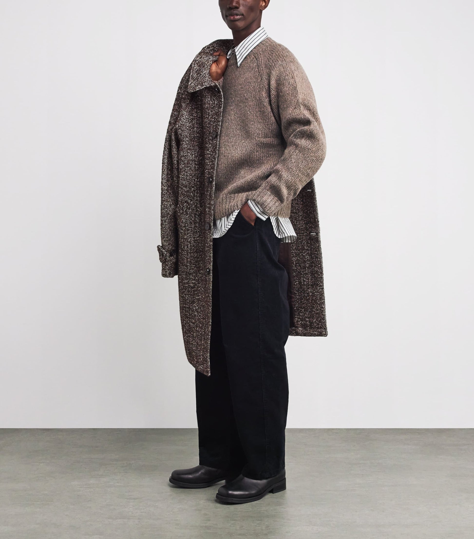 Norse Projects Beige Wool-Blend Birger Sweater