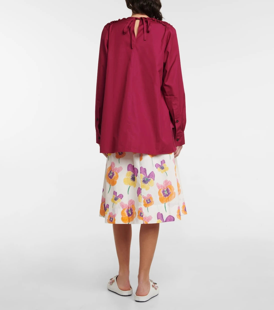 Marni - Cotton poplin top
