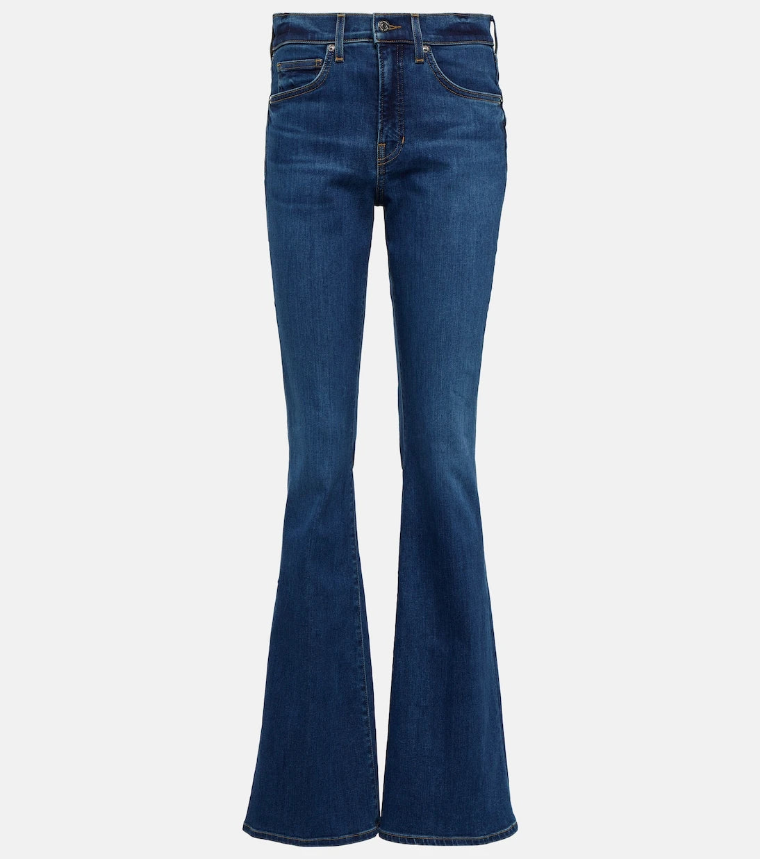 Veronica Beard - Beverly high-rise flared jeans