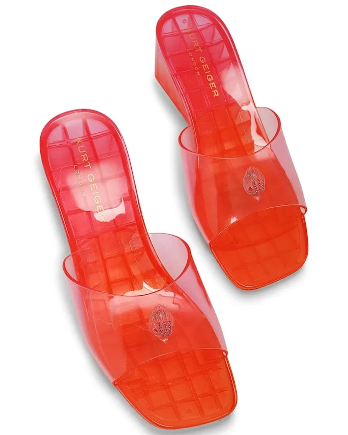 Kurt Geiger London Maddison Wedge Mule Kadın Dolgu Topuk Terlik