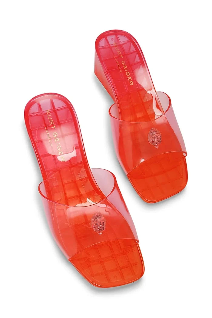 Kurt Geiger London Maddison Wedge Mule Kadın Dolgu Topuk Terlik