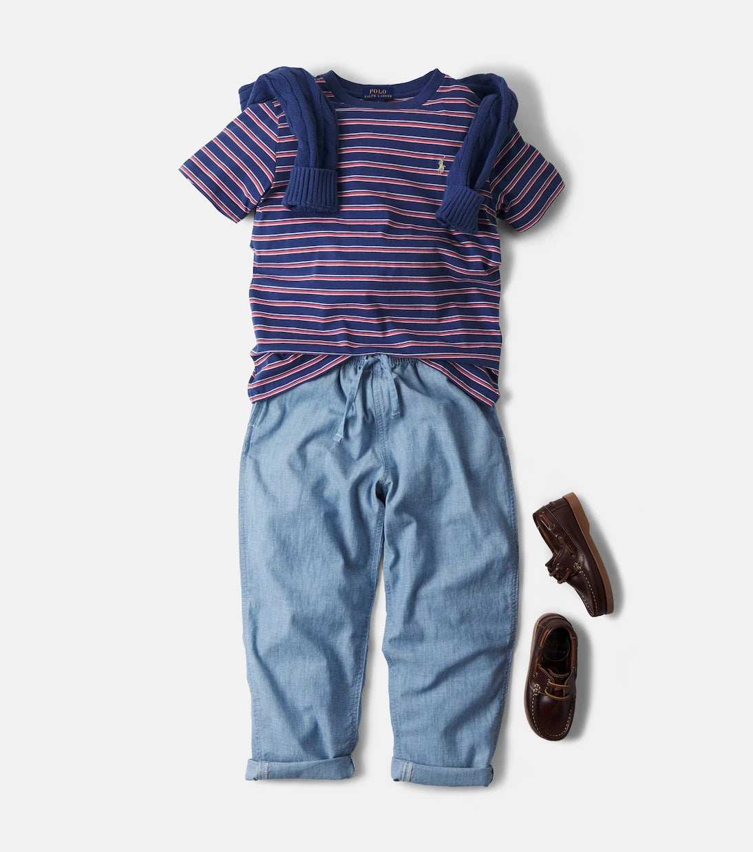 Polo Ralph Lauren Kids - جينز بقصة مستقيمة