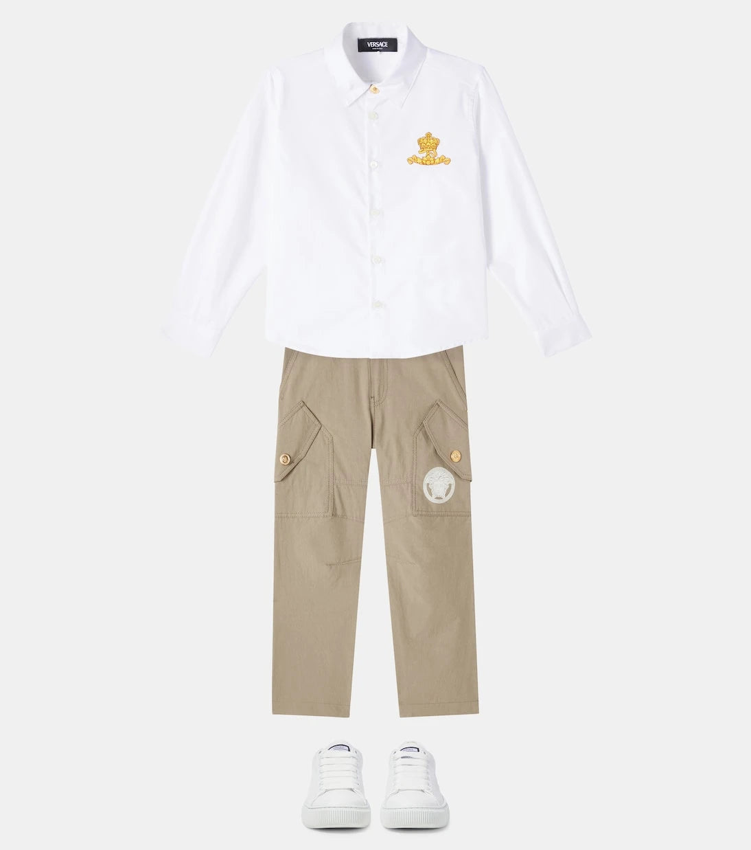 Versace Kids - Medusa cargo jeans