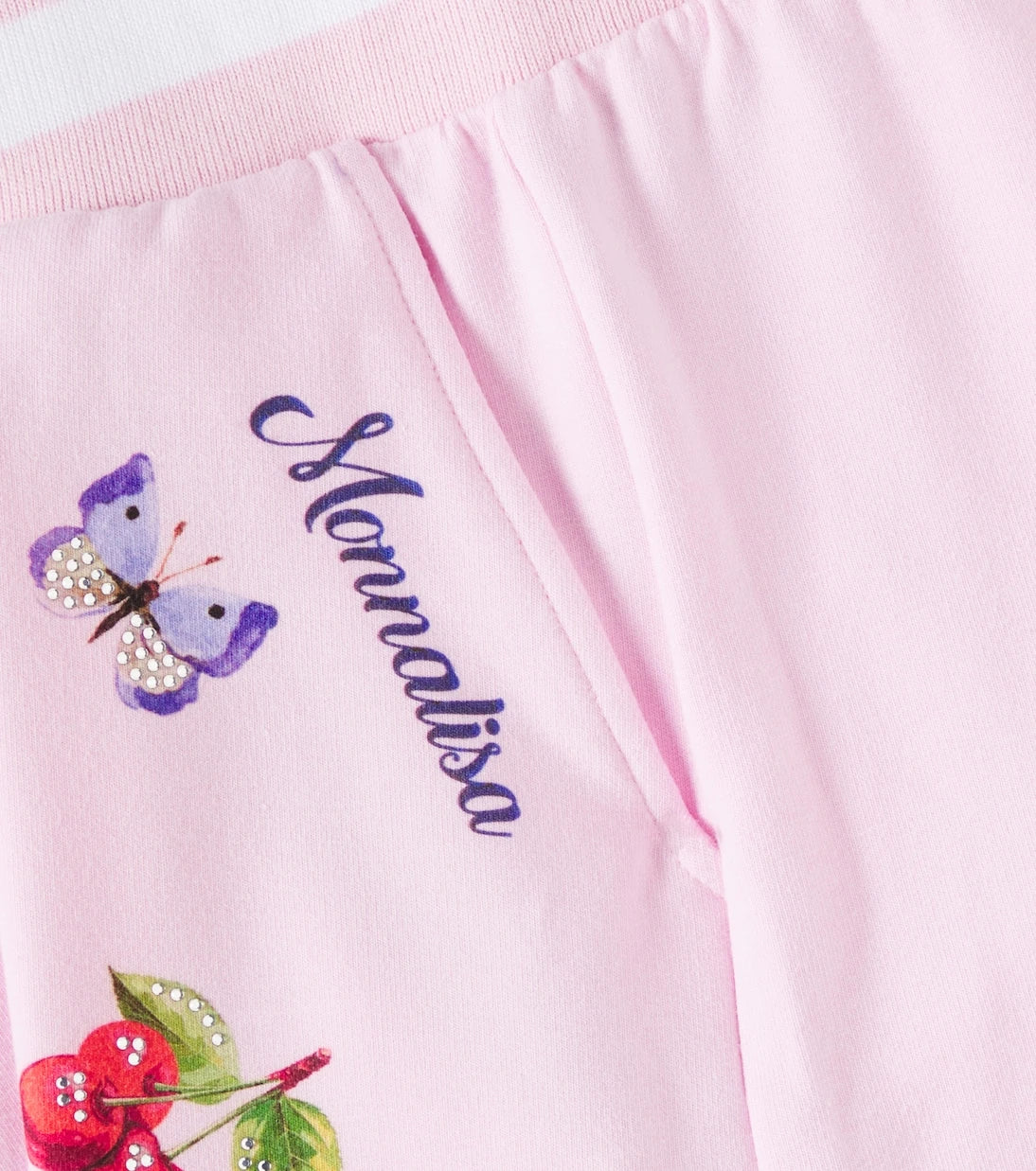 Monnalisa - Printed cotton-blend shorts