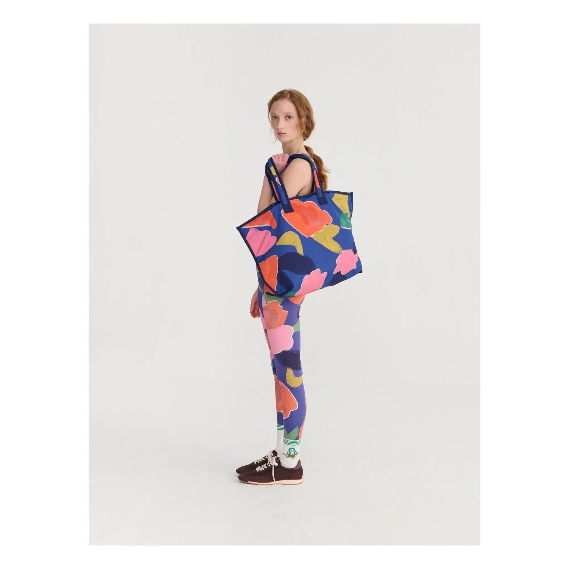 Bobo Choses - Blooming Color Organic Cotton Bag | Blue