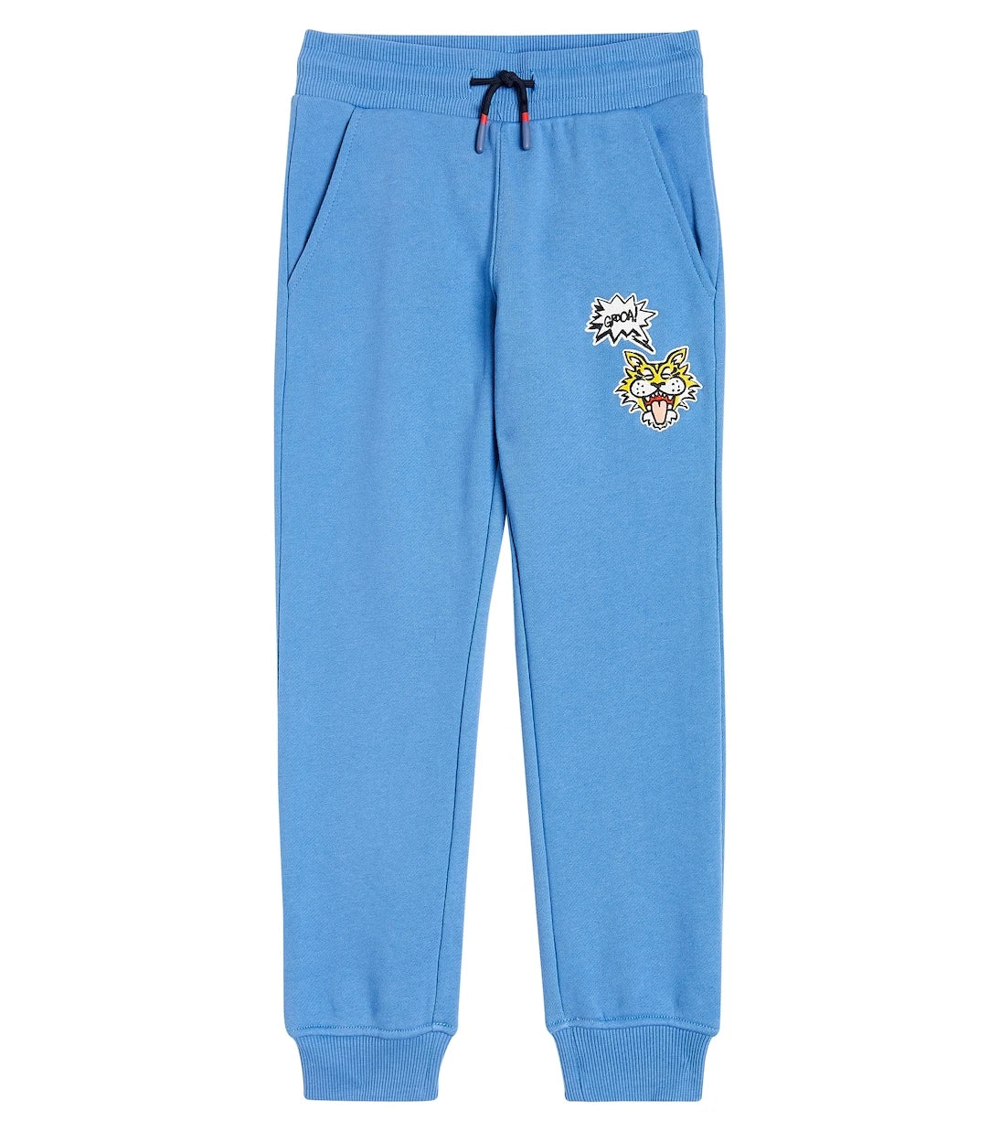 Kenzo Kids - Embroidered cotton jersey sweatpants
