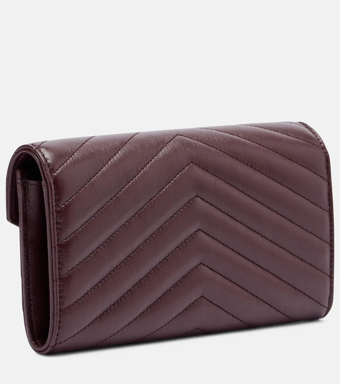 Saint Laurent - Cassandre matelassé leather wallet