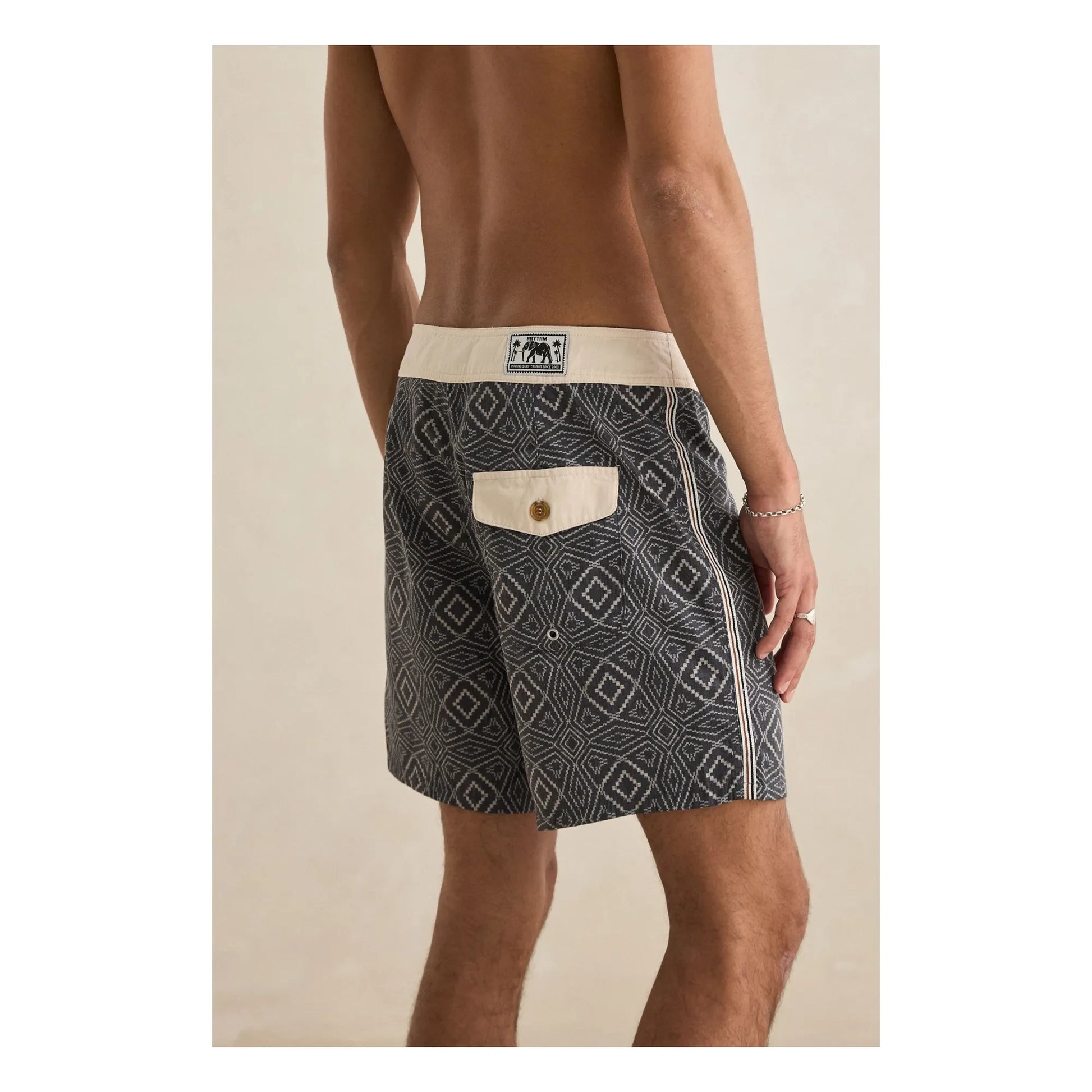 Rhythm - Mosaic Heritage shorts | Black