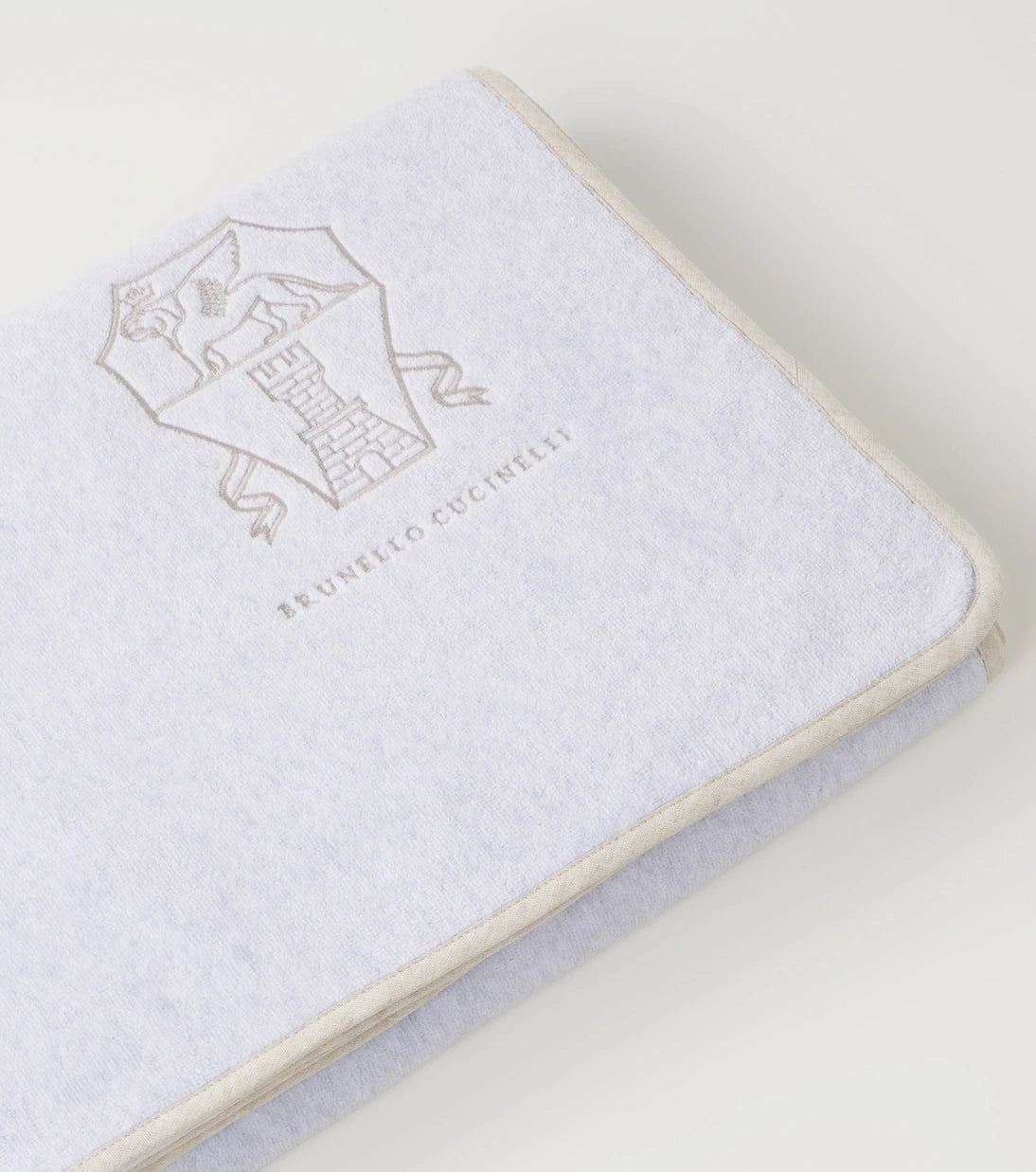 Brunello Cucinelli - Embroidered cotton terry towel