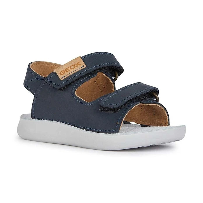 Детски сандали от кожа Geox SANDAL LIGHTFLOPPY