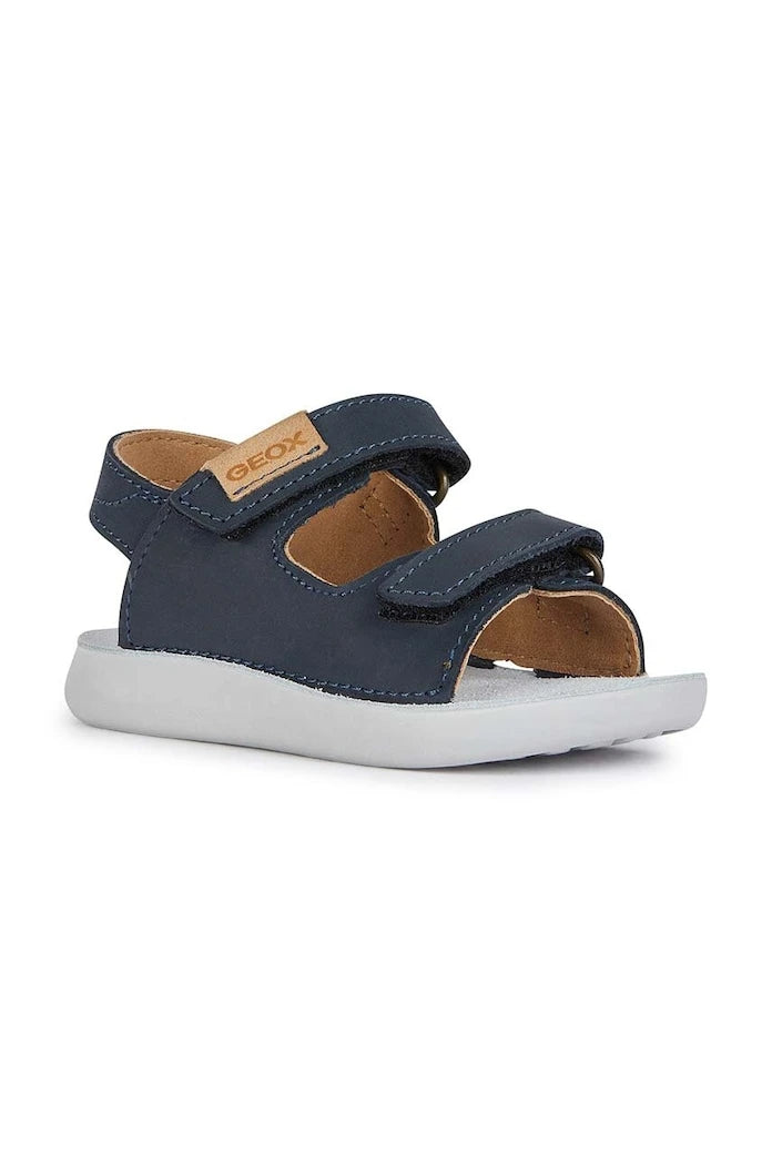 Детски сандали от кожа Geox SANDAL LIGHTFLOPPY