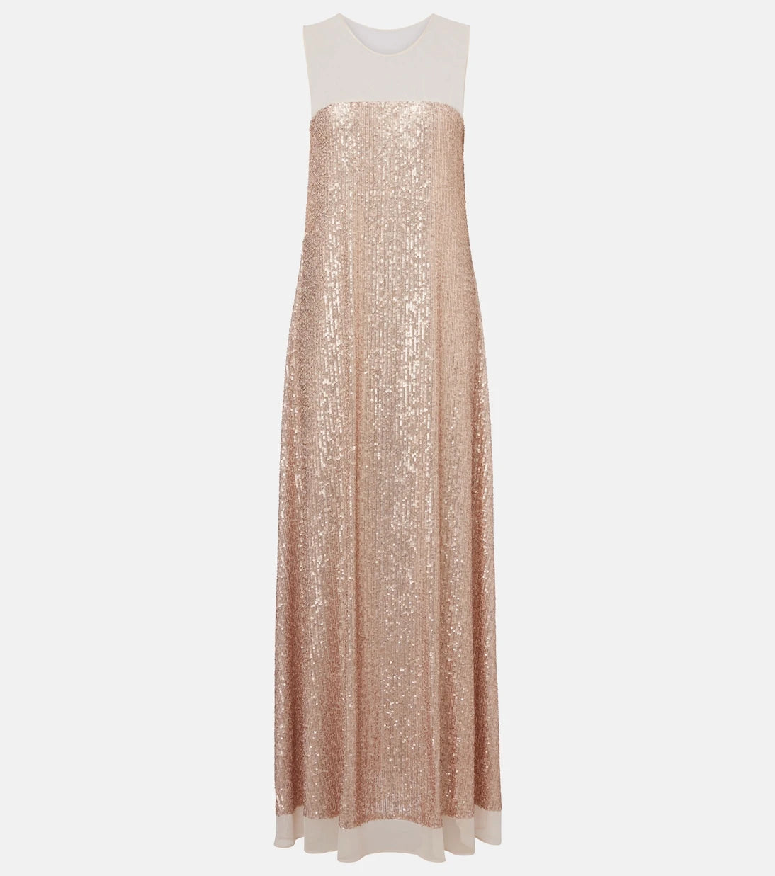 Norma Kamali - Floral-appliqué sequined gown