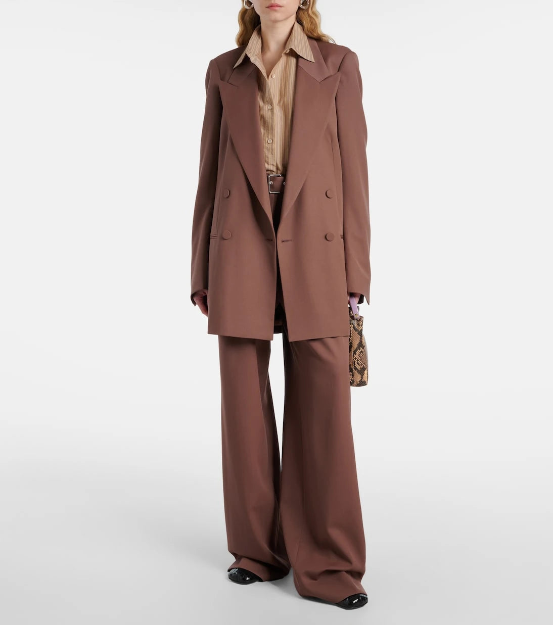 Dries Van Noten - Oversized wool blazer